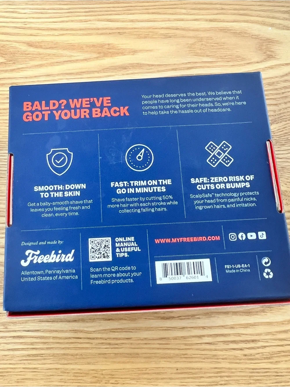 NIB Freebird Flex Series Shaving Kit